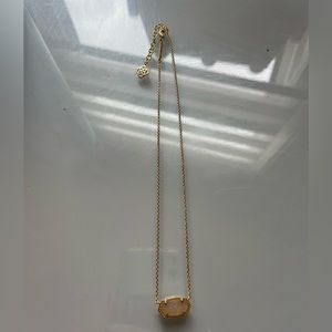kendra scott elisa gold pendant necklace